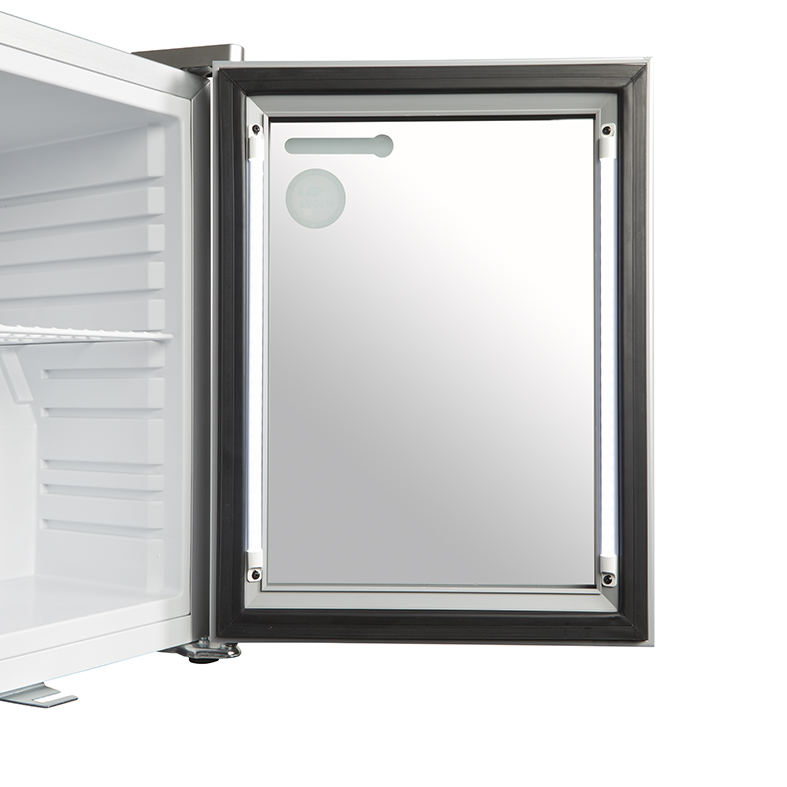 Gastro-Cool - Minikoelkast - Zilver/Wit - KW25 - 247401 LED