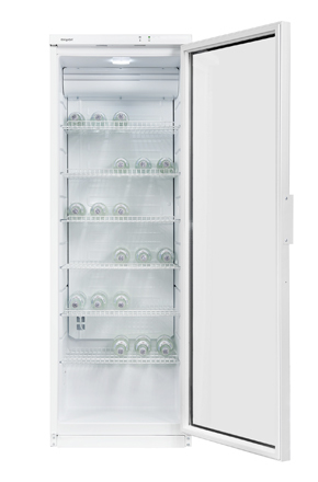 Gastro-Cool - Glazendeur koelkast - Wit - CD350.1 - 211400 - Vooraanzicht gevuld