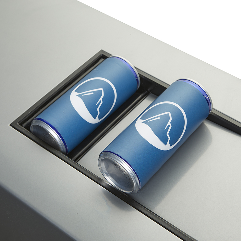 Gastro-Cool - Gastro-Cool - Can Dispenser koelkast - Zilver - AP50-250 - 310900 - Ingave